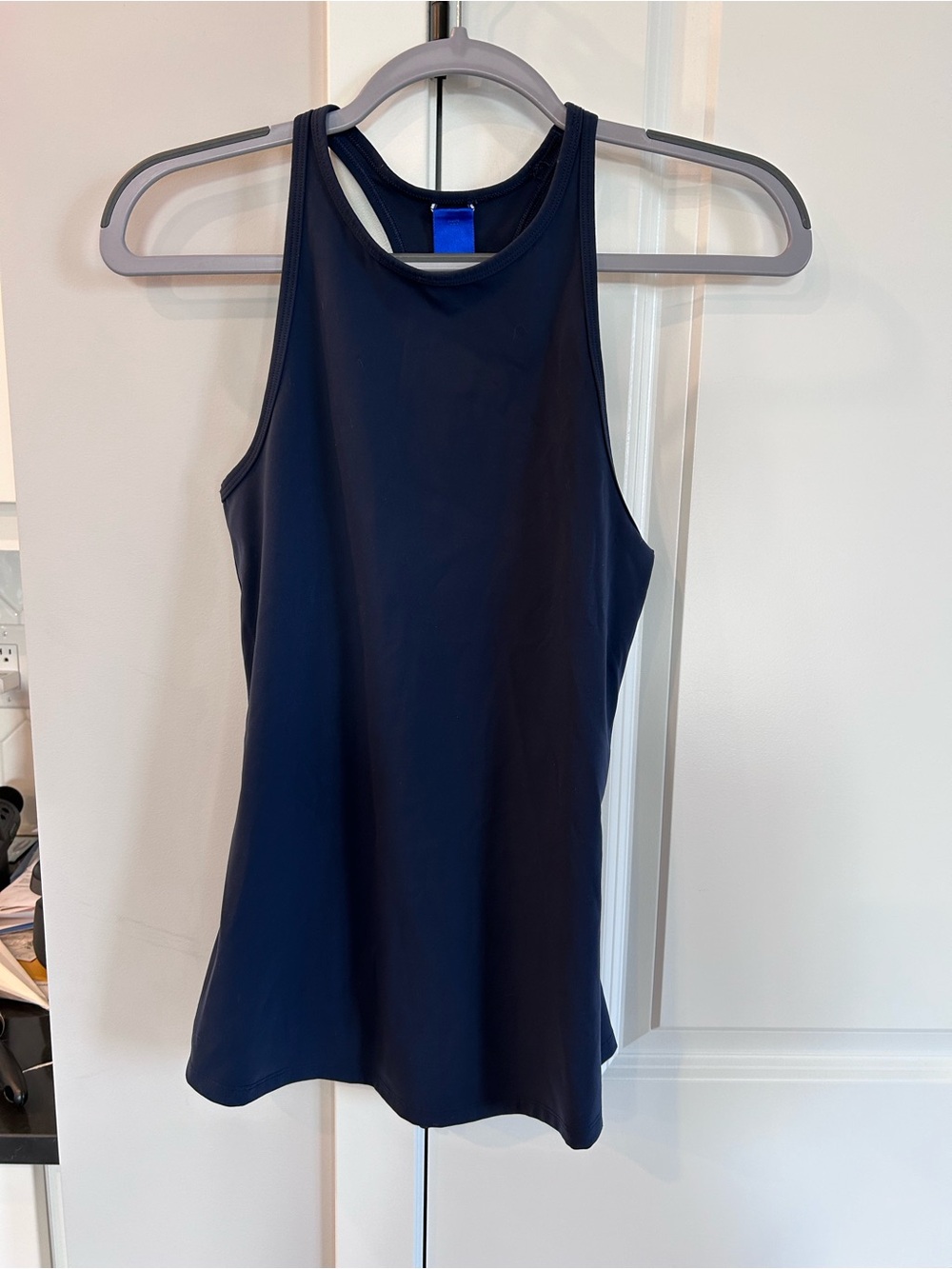 Kit and Ace Navy Blue Sleeveless Racerback Tank Soft Performance Top Activewear